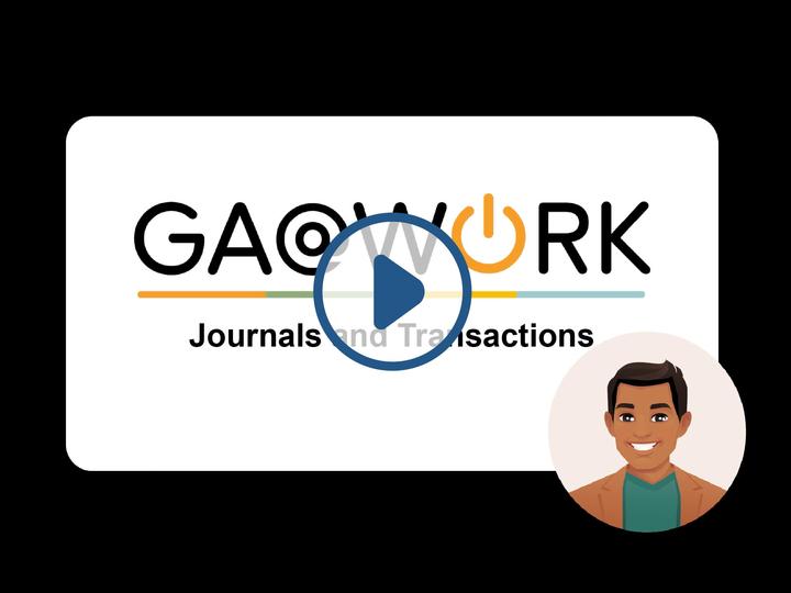 Journals and Transactions Video