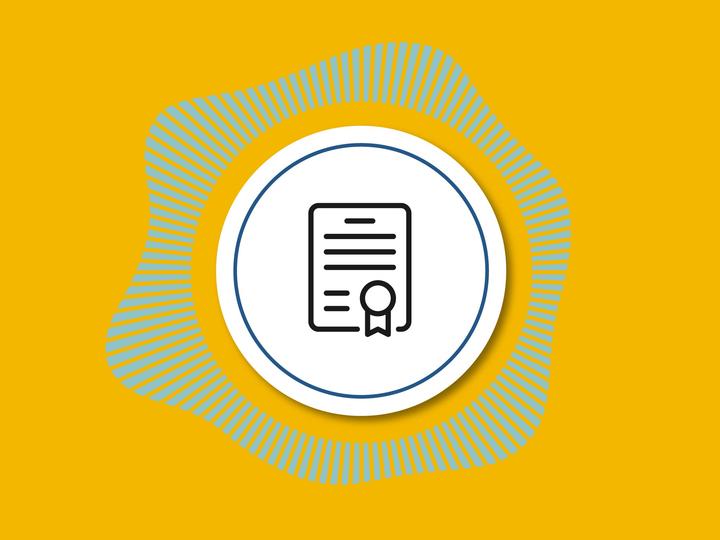 Contract management icon