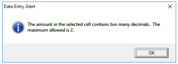 invalid decimal position