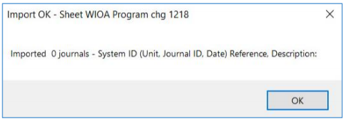 import zero journals