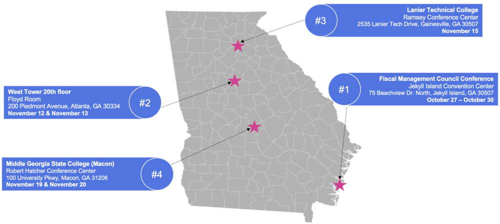 APS Locations Map