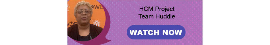 Image of woman who attended HCM Project Team Huddle