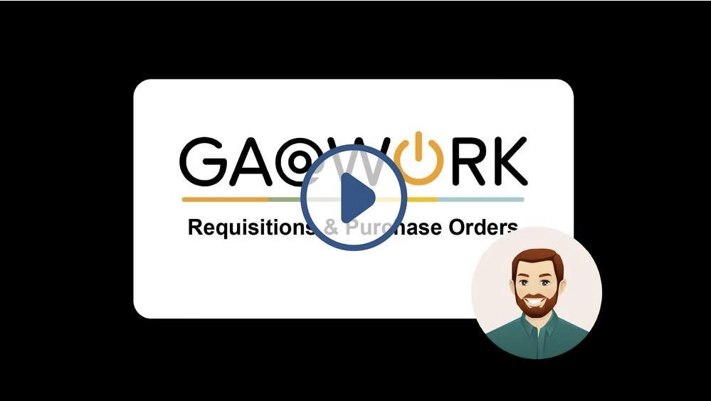 Image of GA@WORKs Reqs and POs video thumbnail with play button