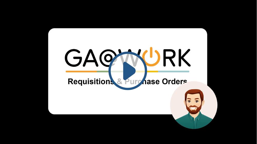 Requisitions & Purchase Orders Video Play Button